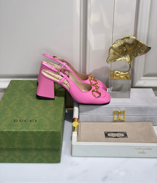 GUCCI Women's mid-heel slingback with Horsebit [?643892-3] CELINE CHANEL ACCESSORIES LOEWE SHOES LOUIS VUITTON DIRO YSL OTHER BRAND HANDBAGS BALENCIAGA BOTTEGA VENETA GOYARD HERMES BURBERRY VALENTINO GUCCI FENDI MIUMIU CHLOE PRADA BVLGARI SUITCASE NEW ARRIVAL 