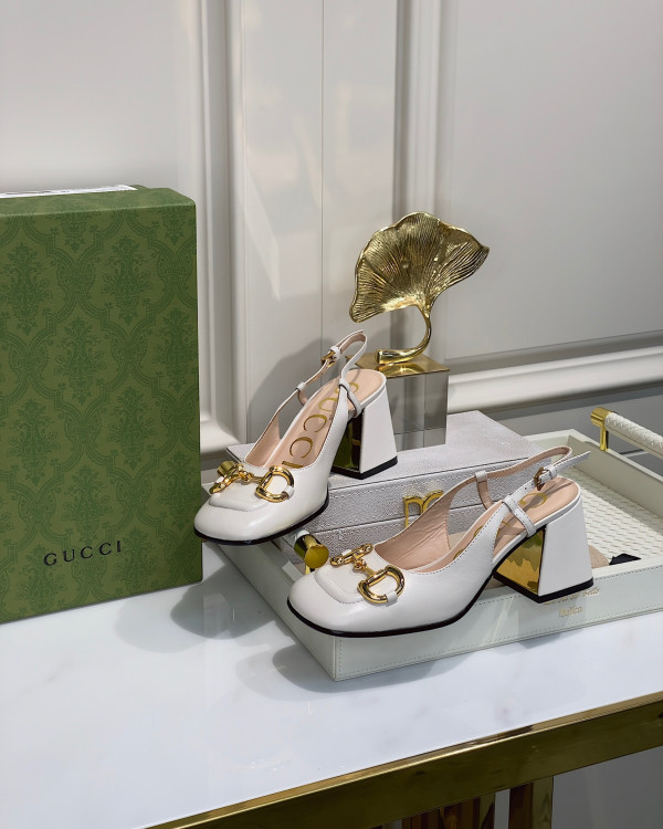 GUCCI Women's mid-heel slingback with Horsebit [?643892-2] CELINE CHANEL ACCESSORIES LOEWE SHOES LOUIS VUITTON DIRO YSL OTHER BRAND HANDBAGS BALENCIAGA BOTTEGA VENETA GOYARD HERMES BURBERRY VALENTINO GUCCI FENDI MIUMIU CHLOE PRADA BVLGARI SUITCASE NEW ARRIVAL 