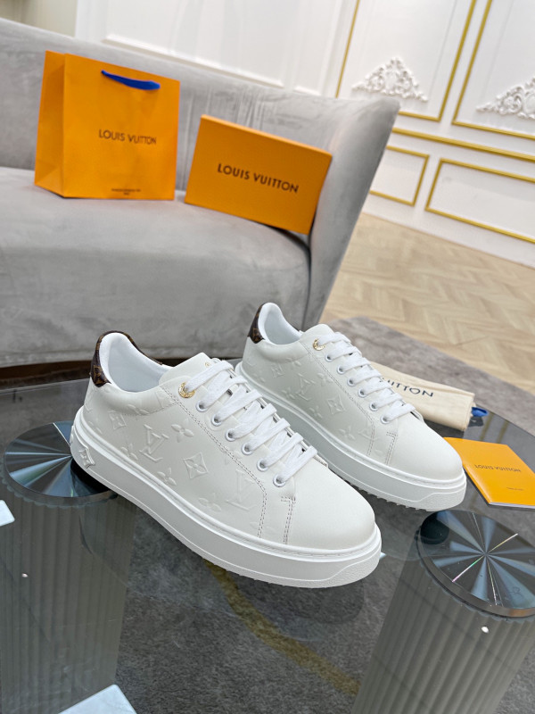 LOUIS VUITTON WOMEN"S TIME OUT SNEAKER [1A8VYM] CELINE CHANEL ACCESSORIES LOEWE SHOES LOUIS VUITTON DIRO YSL OTHER BRAND HANDBAGS BALENCIAGA BOTTEGA VENETA GOYARD HERMES BURBERRY VALENTINO GUCCI FENDI MIUMIU CHLOE PRADA BVLGARI SUITCASE NEW ARRIVAL 