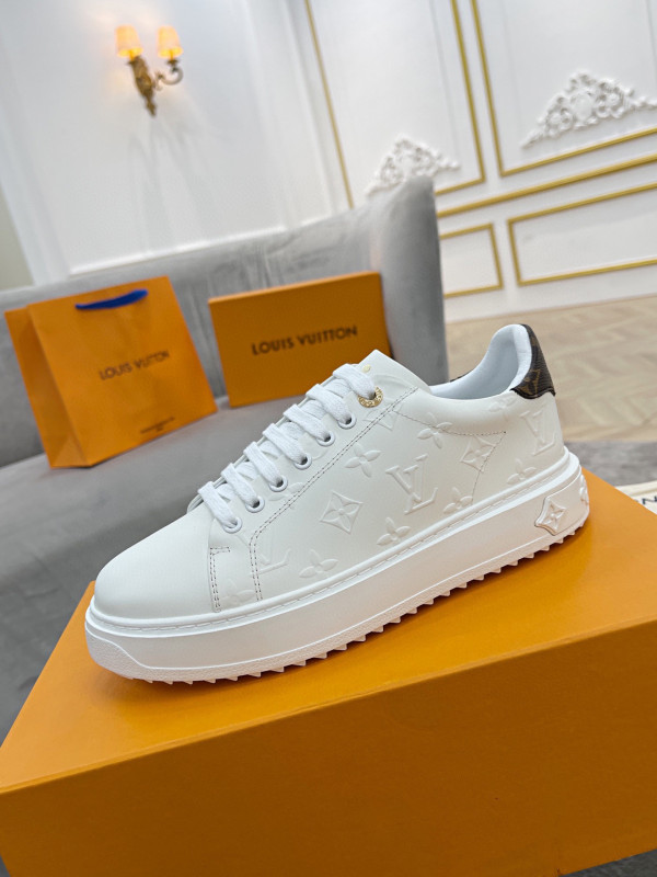 LOUIS VUITTON WOMEN"S TIME OUT SNEAKER [1A8VYM] CELINE CHANEL ACCESSORIES LOEWE SHOES LOUIS VUITTON DIRO YSL OTHER BRAND HANDBAGS BALENCIAGA BOTTEGA VENETA GOYARD HERMES BURBERRY VALENTINO GUCCI FENDI MIUMIU CHLOE PRADA BVLGARI SUITCASE NEW ARRIVAL 