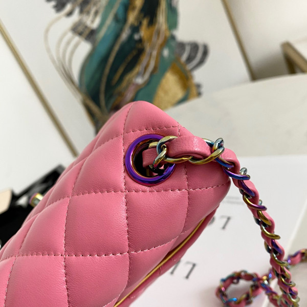 CL FLAP BAG-17CM [Chanle1718] CELINE CHANEL ACCESSORIES LOEWE SHOES LOUIS VUITTON DIRO YSL OTHER BRAND HANDBAGS BALENCIAGA BOTTEGA VENETA GOYARD HERMES BURBERRY VALENTINO GUCCI FENDI MIUMIU CHLOE PRADA BVLGARI SUITCASE NEW ARRIVAL 