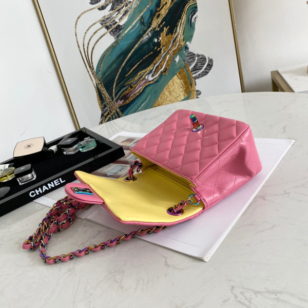 CL FLAP BAG-17CM [Chanle1718] CELINE CHANEL ACCESSORIES LOEWE SHOES LOUIS VUITTON DIRO YSL OTHER BRAND HANDBAGS BALENCIAGA BOTTEGA VENETA GOYARD HERMES BURBERRY VALENTINO GUCCI FENDI MIUMIU CHLOE PRADA BVLGARI SUITCASE NEW ARRIVAL 