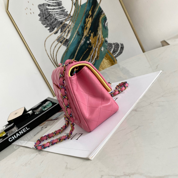 CL FLAP BAG-17CM [Chanle1718] CELINE CHANEL ACCESSORIES LOEWE SHOES LOUIS VUITTON DIRO YSL OTHER BRAND HANDBAGS BALENCIAGA BOTTEGA VENETA GOYARD HERMES BURBERRY VALENTINO GUCCI FENDI MIUMIU CHLOE PRADA BVLGARI SUITCASE NEW ARRIVAL 