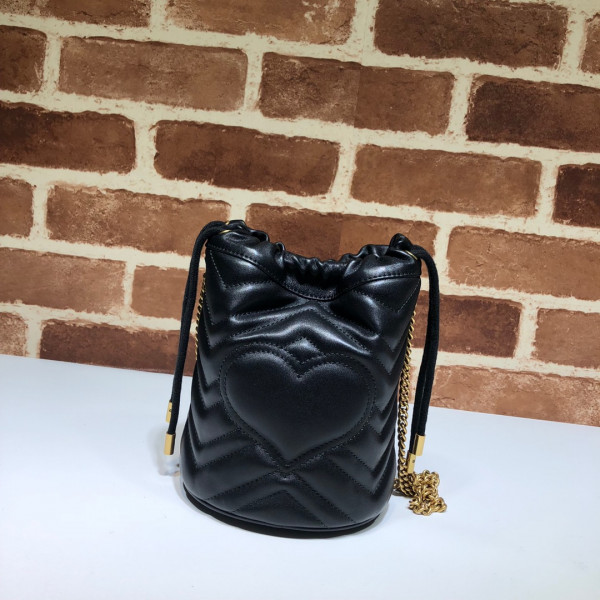 GUCCI GG Marmont mini bucket bag [575163-3] CELINE CHANEL ACCESSORIES LOEWE SHOES LOUIS VUITTON DIRO YSL OTHER BRAND HANDBAGS BALENCIAGA BOTTEGA VENETA GOYARD HERMES BURBERRY VALENTINO GUCCI FENDI MIUMIU CHLOE PRADA BVLGARI SUITCASE NEW ARRIVAL 