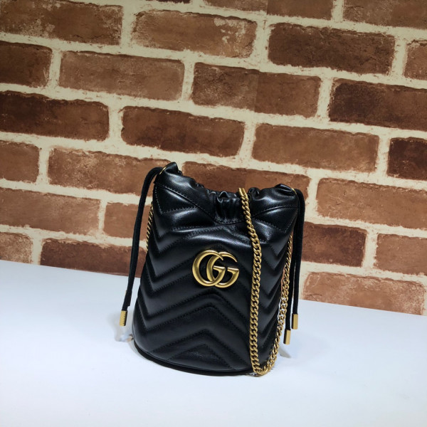 GUCCI GG Marmont mini bucket bag [575163-3] CELINE CHANEL ACCESSORIES LOEWE SHOES LOUIS VUITTON DIRO YSL OTHER BRAND HANDBAGS BALENCIAGA BOTTEGA VENETA GOYARD HERMES BURBERRY VALENTINO GUCCI FENDI MIUMIU CHLOE PRADA BVLGARI SUITCASE NEW ARRIVAL 