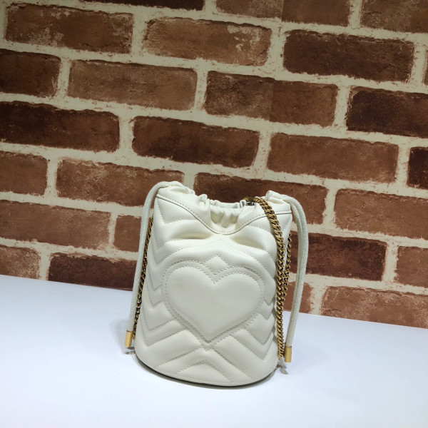 (image for) GUCCI GG Marmont mini bucket bag