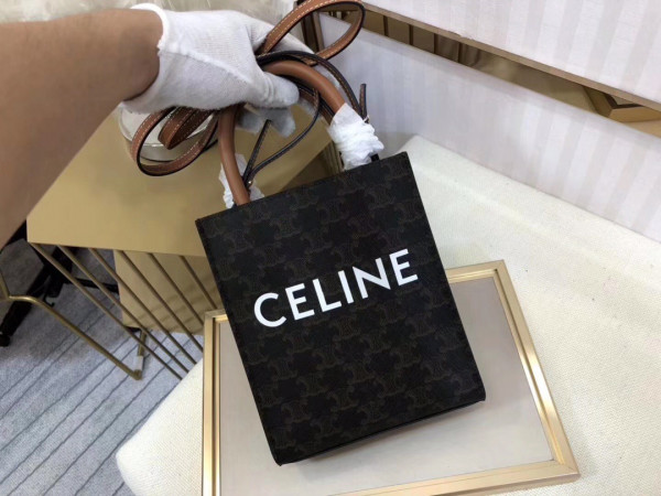 CELIN* MINI VERTICAL CABAS [CELIN*147] CELINE CHANEL ACCESSORIES LOEWE SHOES LOUIS VUITTON DIRO YSL OTHER BRAND HANDBAGS BALENCIAGA BOTTEGA VENETA GOYARD HERMES BURBERRY VALENTINO GUCCI FENDI MIUMIU CHLOE PRADA BVLGARI SUITCASE NEW ARRIVAL 