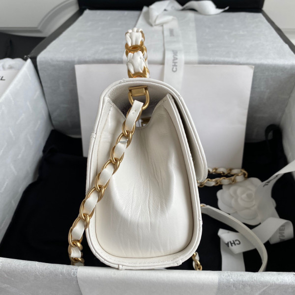 CL MINI FLAP BAG WITH TOP HANDLE [AS2477-2] CELINE CHANEL ACCESSORIES LOEWE SHOES LOUIS VUITTON DIRO YSL OTHER BRAND HANDBAGS BALENCIAGA BOTTEGA VENETA GOYARD HERMES BURBERRY VALENTINO GUCCI FENDI MIUMIU CHLOE PRADA BVLGARI SUITCASE NEW ARRIVAL 