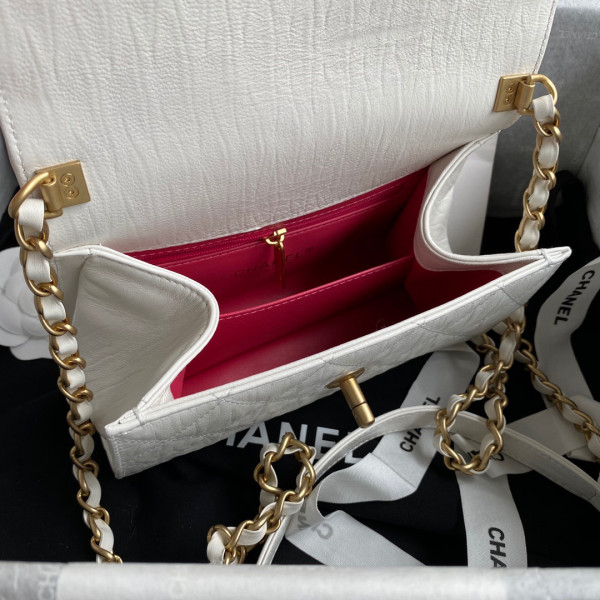 CL MINI FLAP BAG WITH TOP HANDLE [AS2477-2] CELINE CHANEL ACCESSORIES LOEWE SHOES LOUIS VUITTON DIRO YSL OTHER BRAND HANDBAGS BALENCIAGA BOTTEGA VENETA GOYARD HERMES BURBERRY VALENTINO GUCCI FENDI MIUMIU CHLOE PRADA BVLGARI SUITCASE NEW ARRIVAL 
