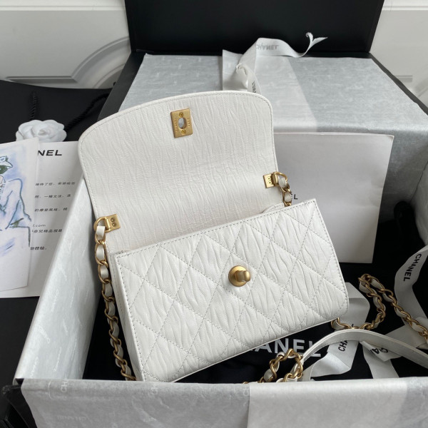 CL MINI FLAP BAG WITH TOP HANDLE [AS2477-2] CELINE CHANEL ACCESSORIES LOEWE SHOES LOUIS VUITTON DIRO YSL OTHER BRAND HANDBAGS BALENCIAGA BOTTEGA VENETA GOYARD HERMES BURBERRY VALENTINO GUCCI FENDI MIUMIU CHLOE PRADA BVLGARI SUITCASE NEW ARRIVAL 