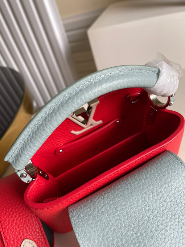 LOUIS VUITTON CAPUCINES MINI [M57520] CELINE CHANEL ACCESSORIES LOEWE SHOES LOUIS VUITTON DIRO YSL OTHER BRAND HANDBAGS BALENCIAGA BOTTEGA VENETA GOYARD HERMES BURBERRY VALENTINO GUCCI FENDI MIUMIU CHLOE PRADA BVLGARI SUITCASE NEW ARRIVAL 