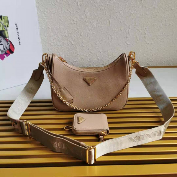 PRADA Re-Edition 2005 Saffiano leather bag [1BH204-11] CELINE CHANEL ACCESSORIES LOEWE SHOES LOUIS VUITTON DIRO YSL OTHER BRAND HANDBAGS BALENCIAGA BOTTEGA VENETA GOYARD HERMES BURBERRY VALENTINO GUCCI FENDI MIUMIU CHLOE PRADA BVLGARI SUITCASE NEW ARRIVAL 