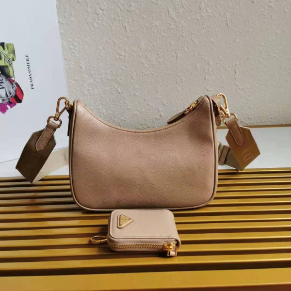 PRADA Re-Edition 2005 Saffiano leather bag [1BH204-11] CELINE CHANEL ACCESSORIES LOEWE SHOES LOUIS VUITTON DIRO YSL OTHER BRAND HANDBAGS BALENCIAGA BOTTEGA VENETA GOYARD HERMES BURBERRY VALENTINO GUCCI FENDI MIUMIU CHLOE PRADA BVLGARI SUITCASE NEW ARRIVAL 