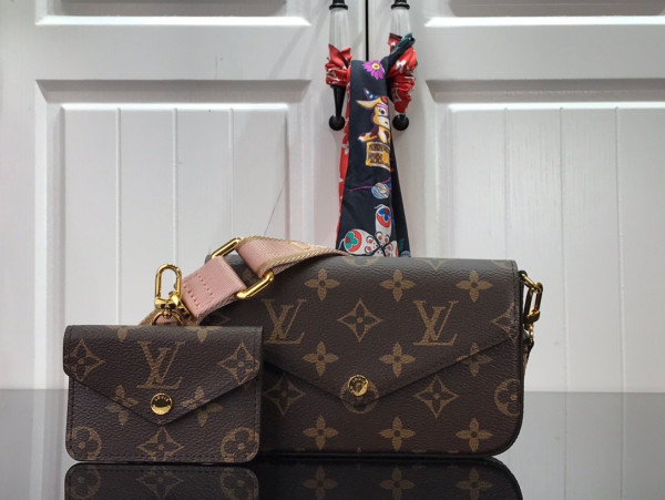 LOUIS VUITTON FELICIE STRAP & GO [Louis846] CELINE CHANEL ACCESSORIES LOEWE SHOES LOUIS VUITTON DIRO YSL OTHER BRAND HANDBAGS BALENCIAGA BOTTEGA VENETA GOYARD HERMES BURBERRY VALENTINO GUCCI FENDI MIUMIU CHLOE PRADA BVLGARI SUITCASE NEW ARRIVAL 
