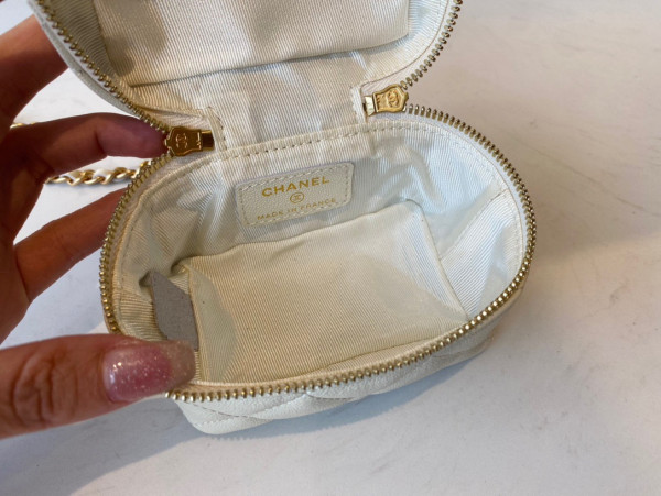 CL SMALL VANITY WITH CHAIN [AP2194-2] CELINE CHANEL ACCESSORIES LOEWE SHOES LOUIS VUITTON DIRO YSL OTHER BRAND HANDBAGS BALENCIAGA BOTTEGA VENETA GOYARD HERMES BURBERRY VALENTINO GUCCI FENDI MIUMIU CHLOE PRADA BVLGARI SUITCASE NEW ARRIVAL 