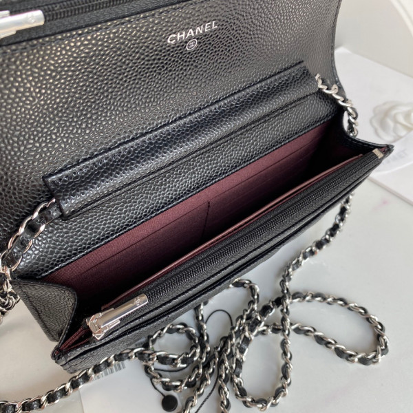 CL CHAIN WALLET CAVIAR NEW EDITION [Chanle1674] CELINE CHANEL ACCESSORIES LOEWE SHOES LOUIS VUITTON DIRO YSL OTHER BRAND HANDBAGS BALENCIAGA BOTTEGA VENETA GOYARD HERMES BURBERRY VALENTINO GUCCI FENDI MIUMIU CHLOE PRADA BVLGARI SUITCASE NEW ARRIVAL 
