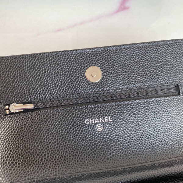 CL CHAIN WALLET CAVIAR NEW EDITION [Chanle1674] CELINE CHANEL ACCESSORIES LOEWE SHOES LOUIS VUITTON DIRO YSL OTHER BRAND HANDBAGS BALENCIAGA BOTTEGA VENETA GOYARD HERMES BURBERRY VALENTINO GUCCI FENDI MIUMIU CHLOE PRADA BVLGARI SUITCASE NEW ARRIVAL 