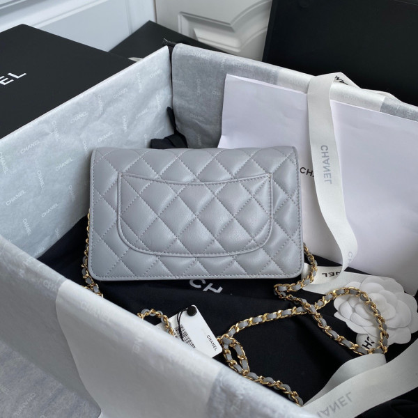 CL CHAIN WALLET LAMBSKIN NEW EDITION [Chanle1673] CELINE CHANEL ACCESSORIES LOEWE SHOES LOUIS VUITTON DIRO YSL OTHER BRAND HANDBAGS BALENCIAGA BOTTEGA VENETA GOYARD HERMES BURBERRY VALENTINO GUCCI FENDI MIUMIU CHLOE PRADA BVLGARI SUITCASE NEW ARRIVAL 