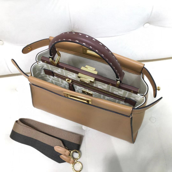 FENDI MEDIUM PEEKABOO-26-33-12CM [Fendi288] CELINE CHANEL ACCESSORIES LOEWE SHOES LOUIS VUITTON DIRO YSL OTHER BRAND HANDBAGS BALENCIAGA BOTTEGA VENETA GOYARD HERMES BURBERRY VALENTINO GUCCI FENDI MIUMIU CHLOE PRADA BVLGARI SUITCASE NEW ARRIVAL 