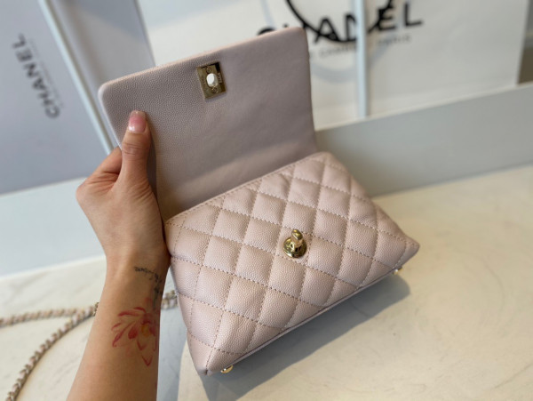 CL MINI FLAP BAG WITH TOP HANDLE [AS2215-6] CELINE CHANEL ACCESSORIES LOEWE SHOES LOUIS VUITTON DIRO YSL OTHER BRAND HANDBAGS BALENCIAGA BOTTEGA VENETA GOYARD HERMES BURBERRY VALENTINO GUCCI FENDI MIUMIU CHLOE PRADA BVLGARI SUITCASE NEW ARRIVAL 