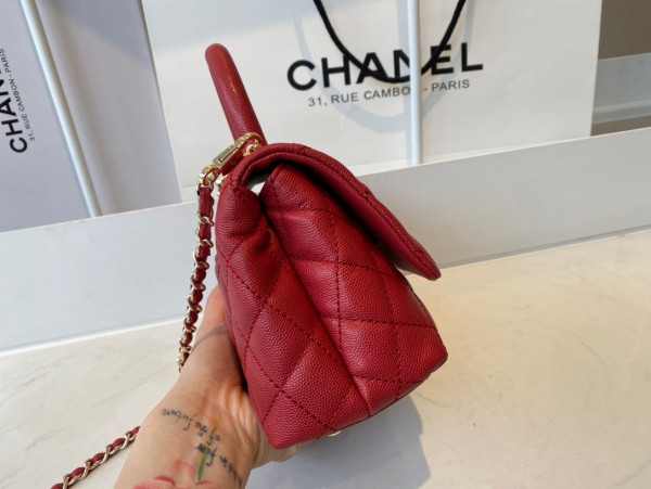 CL MINI FLAP BAG WITH TOP HANDLE [AS2215-5] CELINE CHANEL ACCESSORIES LOEWE SHOES LOUIS VUITTON DIRO YSL OTHER BRAND HANDBAGS BALENCIAGA BOTTEGA VENETA GOYARD HERMES BURBERRY VALENTINO GUCCI FENDI MIUMIU CHLOE PRADA BVLGARI SUITCASE NEW ARRIVAL 