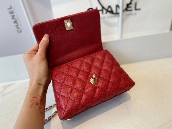 CL MINI FLAP BAG WITH TOP HANDLE [AS2215-5] CELINE CHANEL ACCESSORIES LOEWE SHOES LOUIS VUITTON DIRO YSL OTHER BRAND HANDBAGS BALENCIAGA BOTTEGA VENETA GOYARD HERMES BURBERRY VALENTINO GUCCI FENDI MIUMIU CHLOE PRADA BVLGARI SUITCASE NEW ARRIVAL 