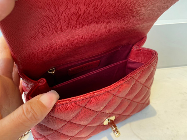 CL MINI FLAP BAG WITH TOP HANDLE [AS2215-5] CELINE CHANEL ACCESSORIES LOEWE SHOES LOUIS VUITTON DIRO YSL OTHER BRAND HANDBAGS BALENCIAGA BOTTEGA VENETA GOYARD HERMES BURBERRY VALENTINO GUCCI FENDI MIUMIU CHLOE PRADA BVLGARI SUITCASE NEW ARRIVAL 