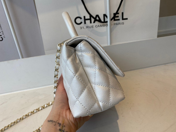 CL MINI FLAP BAG WITH TOP HANDLE [AS2215-4] CELINE CHANEL ACCESSORIES LOEWE SHOES LOUIS VUITTON DIRO YSL OTHER BRAND HANDBAGS BALENCIAGA BOTTEGA VENETA GOYARD HERMES BURBERRY VALENTINO GUCCI FENDI MIUMIU CHLOE PRADA BVLGARI SUITCASE NEW ARRIVAL 