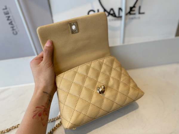 CL MINI FLAP BAG WITH TOP HANDLE [AS2215-3] CELINE CHANEL ACCESSORIES LOEWE SHOES LOUIS VUITTON DIRO YSL OTHER BRAND HANDBAGS BALENCIAGA BOTTEGA VENETA GOYARD HERMES BURBERRY VALENTINO GUCCI FENDI MIUMIU CHLOE PRADA BVLGARI SUITCASE NEW ARRIVAL 