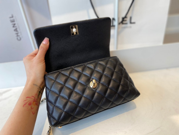 CL FLAP BAG WITH TOP HANDLE [A92990-6] CELINE CHANEL ACCESSORIES LOEWE SHOES LOUIS VUITTON DIRO YSL OTHER BRAND HANDBAGS BALENCIAGA BOTTEGA VENETA GOYARD HERMES BURBERRY VALENTINO GUCCI FENDI MIUMIU CHLOE PRADA BVLGARI SUITCASE NEW ARRIVAL 
