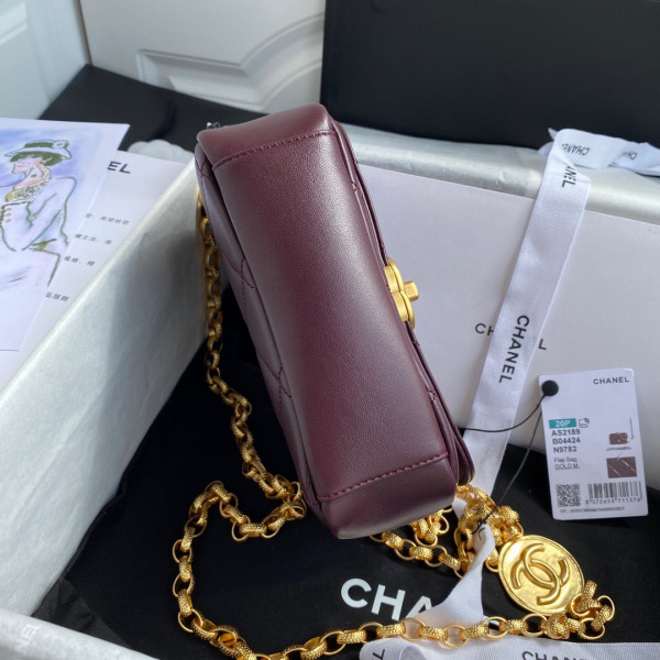 CL SMALL FLAP BAG [AS2189-2] CELINE CHANEL ACCESSORIES LOEWE SHOES LOUIS VUITTON DIRO YSL OTHER BRAND HANDBAGS BALENCIAGA BOTTEGA VENETA GOYARD HERMES BURBERRY VALENTINO GUCCI FENDI MIUMIU CHLOE PRADA BVLGARI SUITCASE NEW ARRIVAL 