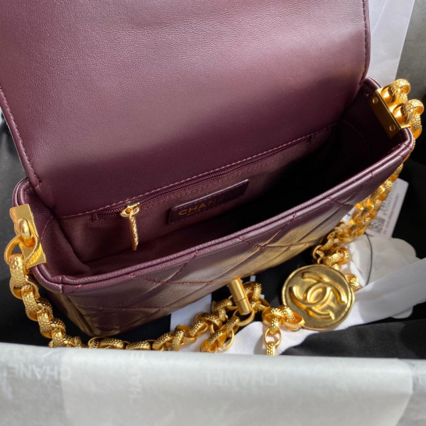 CL SMALL FLAP BAG [AS2189-2] CELINE CHANEL ACCESSORIES LOEWE SHOES LOUIS VUITTON DIRO YSL OTHER BRAND HANDBAGS BALENCIAGA BOTTEGA VENETA GOYARD HERMES BURBERRY VALENTINO GUCCI FENDI MIUMIU CHLOE PRADA BVLGARI SUITCASE NEW ARRIVAL 