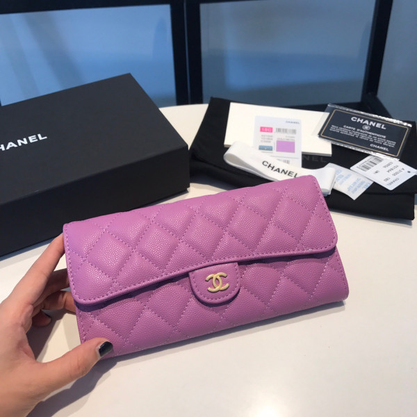 CL WALLET [Chanle1632] CELINE CHANEL ACCESSORIES LOEWE SHOES LOUIS VUITTON DIRO YSL OTHER BRAND HANDBAGS BALENCIAGA BOTTEGA VENETA GOYARD HERMES BURBERRY VALENTINO GUCCI FENDI MIUMIU CHLOE PRADA BVLGARI SUITCASE NEW ARRIVAL 