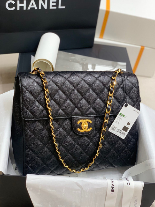 CL FLAP BAG-32*28*10CM [Chanle1615] CELINE CHANEL ACCESSORIES LOEWE SHOES LOUIS VUITTON DIRO YSL OTHER BRAND HANDBAGS BALENCIAGA BOTTEGA VENETA GOYARD HERMES BURBERRY VALENTINO GUCCI FENDI MIUMIU CHLOE PRADA BVLGARI SUITCASE NEW ARRIVAL 