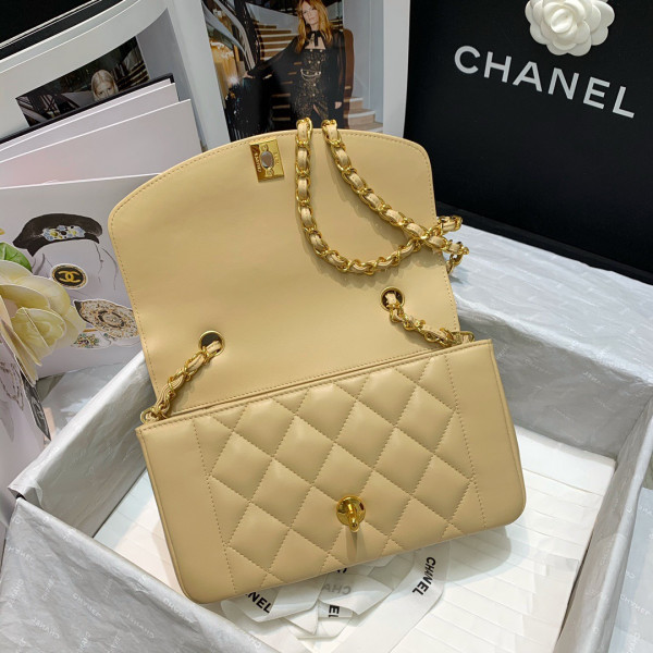 CL FLAP BAG-22.5*14*7CM [Chanle1604] CELINE CHANEL ACCESSORIES LOEWE SHOES LOUIS VUITTON DIRO YSL OTHER BRAND HANDBAGS BALENCIAGA BOTTEGA VENETA GOYARD HERMES BURBERRY VALENTINO GUCCI FENDI MIUMIU CHLOE PRADA BVLGARI SUITCASE NEW ARRIVAL 