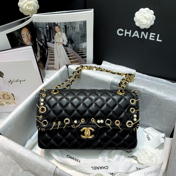 CL FLAP BAG-25CM [Chanle1603] CELINE CHANEL ACCESSORIES LOEWE SHOES LOUIS VUITTON DIRO YSL OTHER BRAND HANDBAGS BALENCIAGA BOTTEGA VENETA GOYARD HERMES BURBERRY VALENTINO GUCCI FENDI MIUMIU CHLOE PRADA BVLGARI SUITCASE NEW ARRIVAL 