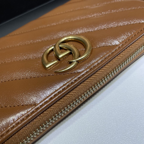GUCCI GG Marmont zip around wallet [443123-2] CELINE CHANEL ACCESSORIES LOEWE SHOES LOUIS VUITTON DIRO YSL OTHER BRAND HANDBAGS BALENCIAGA BOTTEGA VENETA GOYARD HERMES BURBERRY VALENTINO GUCCI FENDI MIUMIU CHLOE PRADA BVLGARI SUITCASE NEW ARRIVAL 