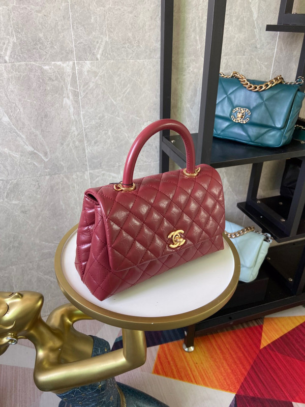 CL COCO HANDLE BAG [Chanle1568] CELINE CHANEL ACCESSORIES LOEWE SHOES LOUIS VUITTON DIRO YSL OTHER BRAND HANDBAGS BALENCIAGA BOTTEGA VENETA GOYARD HERMES BURBERRY VALENTINO GUCCI FENDI MIUMIU CHLOE PRADA BVLGARI SUITCASE NEW ARRIVAL 