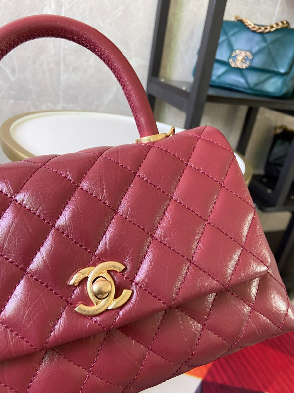 CL COCO HANDLE BAG [Chanle1568] CELINE CHANEL ACCESSORIES LOEWE SHOES LOUIS VUITTON DIRO YSL OTHER BRAND HANDBAGS BALENCIAGA BOTTEGA VENETA GOYARD HERMES BURBERRY VALENTINO GUCCI FENDI MIUMIU CHLOE PRADA BVLGARI SUITCASE NEW ARRIVAL 
