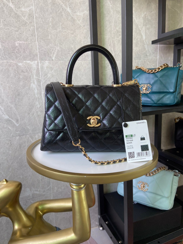 CL COCO HANDLE BAG [Chanle1566] CELINE CHANEL ACCESSORIES LOEWE SHOES LOUIS VUITTON DIRO YSL OTHER BRAND HANDBAGS BALENCIAGA BOTTEGA VENETA GOYARD HERMES BURBERRY VALENTINO GUCCI FENDI MIUMIU CHLOE PRADA BVLGARI SUITCASE NEW ARRIVAL 