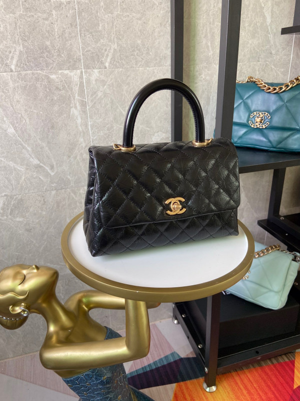 CL COCO HANDLE BAG [Chanle1566] CELINE CHANEL ACCESSORIES LOEWE SHOES LOUIS VUITTON DIRO YSL OTHER BRAND HANDBAGS BALENCIAGA BOTTEGA VENETA GOYARD HERMES BURBERRY VALENTINO GUCCI FENDI MIUMIU CHLOE PRADA BVLGARI SUITCASE NEW ARRIVAL 