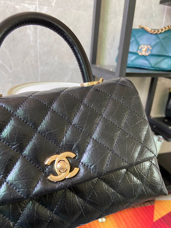 CL COCO HANDLE BAG [Chanle1566] CELINE CHANEL ACCESSORIES LOEWE SHOES LOUIS VUITTON DIRO YSL OTHER BRAND HANDBAGS BALENCIAGA BOTTEGA VENETA GOYARD HERMES BURBERRY VALENTINO GUCCI FENDI MIUMIU CHLOE PRADA BVLGARI SUITCASE NEW ARRIVAL 