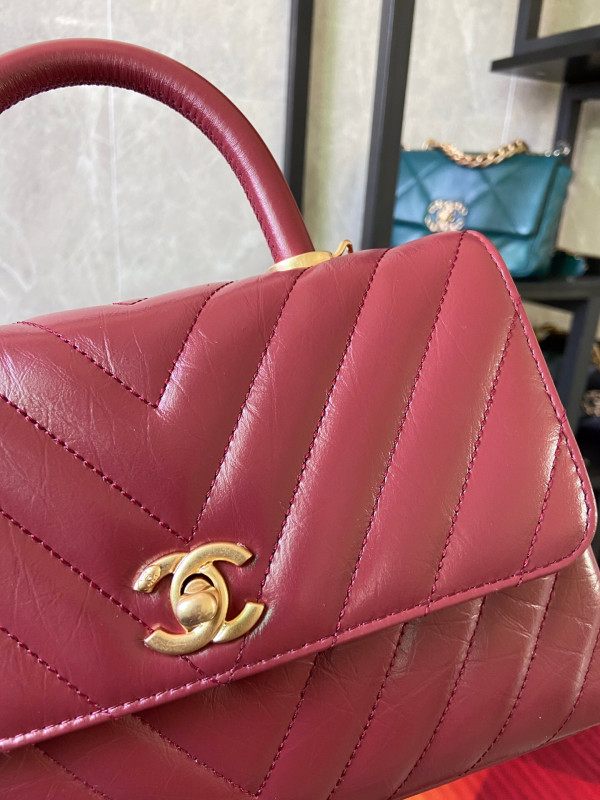 CL COCO HANDLE BAG [Chanle1565] CELINE CHANEL ACCESSORIES LOEWE SHOES LOUIS VUITTON DIRO YSL OTHER BRAND HANDBAGS BALENCIAGA BOTTEGA VENETA GOYARD HERMES BURBERRY VALENTINO GUCCI FENDI MIUMIU CHLOE PRADA BVLGARI SUITCASE NEW ARRIVAL 