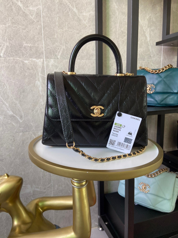 CL COCO HANDLE BAG [Chanle1561] CELINE CHANEL ACCESSORIES LOEWE SHOES LOUIS VUITTON DIRO YSL OTHER BRAND HANDBAGS BALENCIAGA BOTTEGA VENETA GOYARD HERMES BURBERRY VALENTINO GUCCI FENDI MIUMIU CHLOE PRADA BVLGARI SUITCASE NEW ARRIVAL 