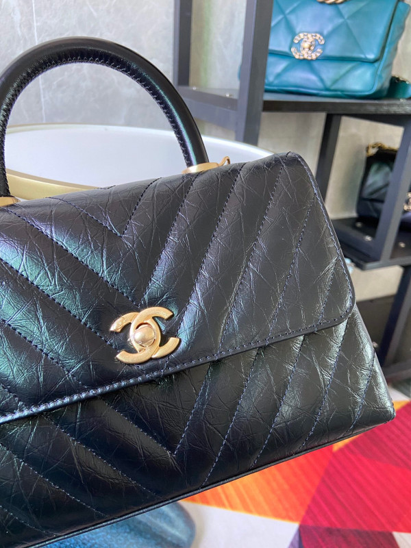 CL COCO HANDLE BAG [Chanle1561] CELINE CHANEL ACCESSORIES LOEWE SHOES LOUIS VUITTON DIRO YSL OTHER BRAND HANDBAGS BALENCIAGA BOTTEGA VENETA GOYARD HERMES BURBERRY VALENTINO GUCCI FENDI MIUMIU CHLOE PRADA BVLGARI SUITCASE NEW ARRIVAL 