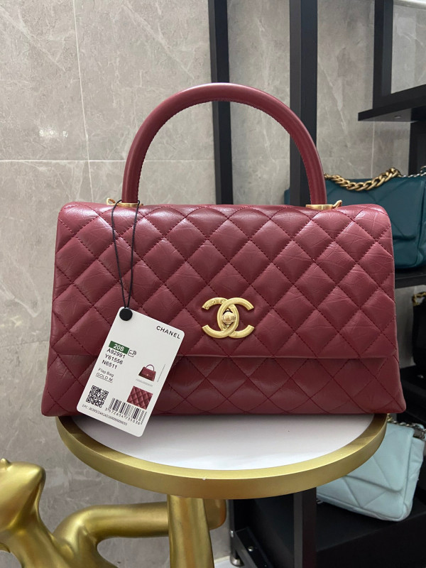 CL COCO HANDLE BAG [Chanle1560] CELINE CHANEL ACCESSORIES LOEWE SHOES LOUIS VUITTON DIRO YSL OTHER BRAND HANDBAGS BALENCIAGA BOTTEGA VENETA GOYARD HERMES BURBERRY VALENTINO GUCCI FENDI MIUMIU CHLOE PRADA BVLGARI SUITCASE NEW ARRIVAL 
