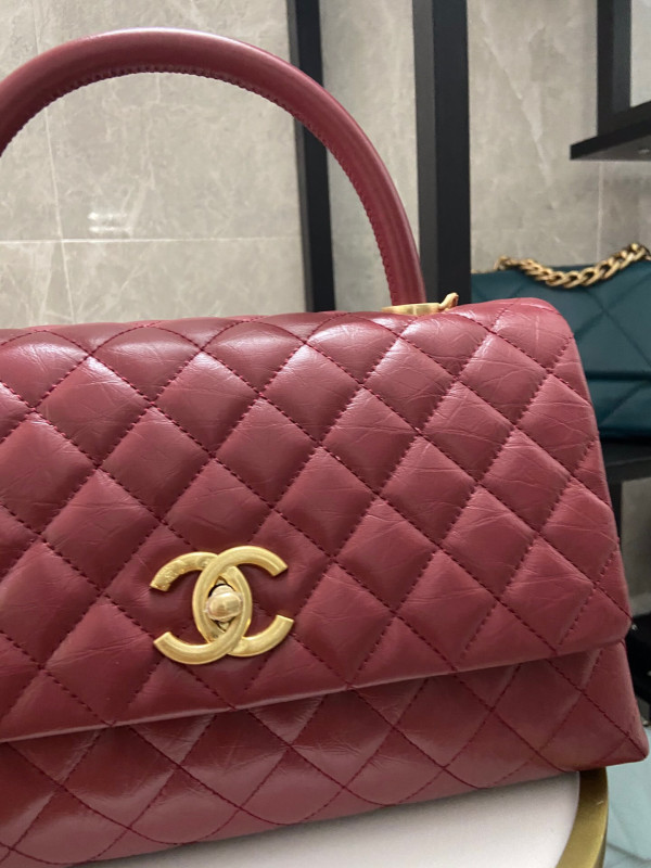 CL COCO HANDLE BAG [Chanle1560] CELINE CHANEL ACCESSORIES LOEWE SHOES LOUIS VUITTON DIRO YSL OTHER BRAND HANDBAGS BALENCIAGA BOTTEGA VENETA GOYARD HERMES BURBERRY VALENTINO GUCCI FENDI MIUMIU CHLOE PRADA BVLGARI SUITCASE NEW ARRIVAL 