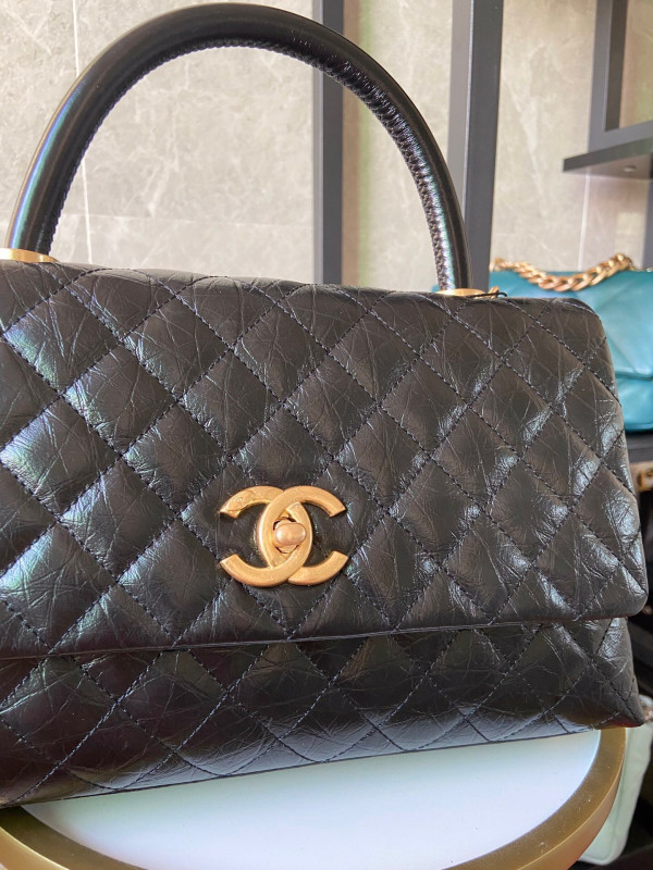CL COCO HANDLE BAG [Chanle1556] CELINE CHANEL ACCESSORIES LOEWE SHOES LOUIS VUITTON DIRO YSL OTHER BRAND HANDBAGS BALENCIAGA BOTTEGA VENETA GOYARD HERMES BURBERRY VALENTINO GUCCI FENDI MIUMIU CHLOE PRADA BVLGARI SUITCASE NEW ARRIVAL 