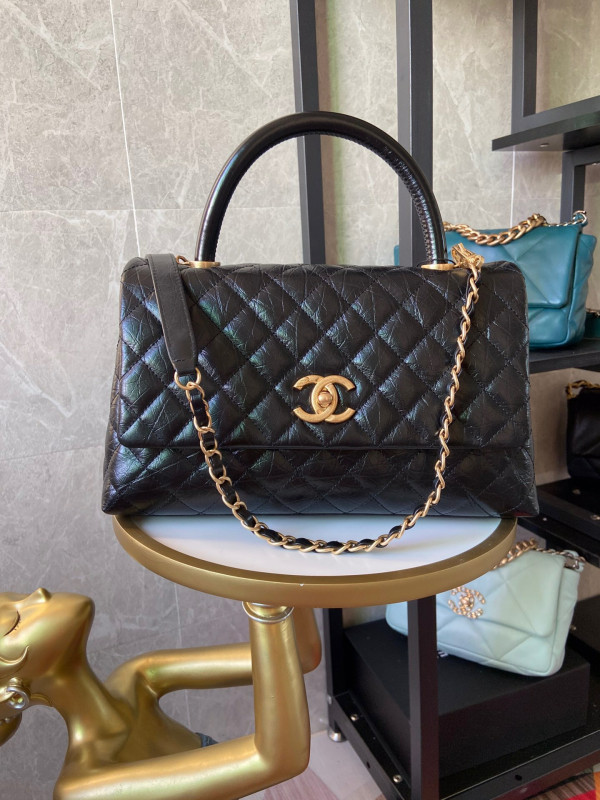 CL COCO HANDLE BAG [Chanle1556] CELINE CHANEL ACCESSORIES LOEWE SHOES LOUIS VUITTON DIRO YSL OTHER BRAND HANDBAGS BALENCIAGA BOTTEGA VENETA GOYARD HERMES BURBERRY VALENTINO GUCCI FENDI MIUMIU CHLOE PRADA BVLGARI SUITCASE NEW ARRIVAL 