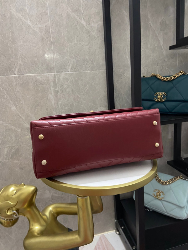 CL COCO HANDLE BAG [Chanle1555] CELINE CHANEL ACCESSORIES LOEWE SHOES LOUIS VUITTON DIRO YSL OTHER BRAND HANDBAGS BALENCIAGA BOTTEGA VENETA GOYARD HERMES BURBERRY VALENTINO GUCCI FENDI MIUMIU CHLOE PRADA BVLGARI SUITCASE NEW ARRIVAL 
